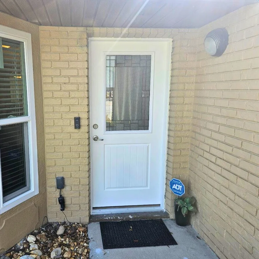 Artisan entry door installation